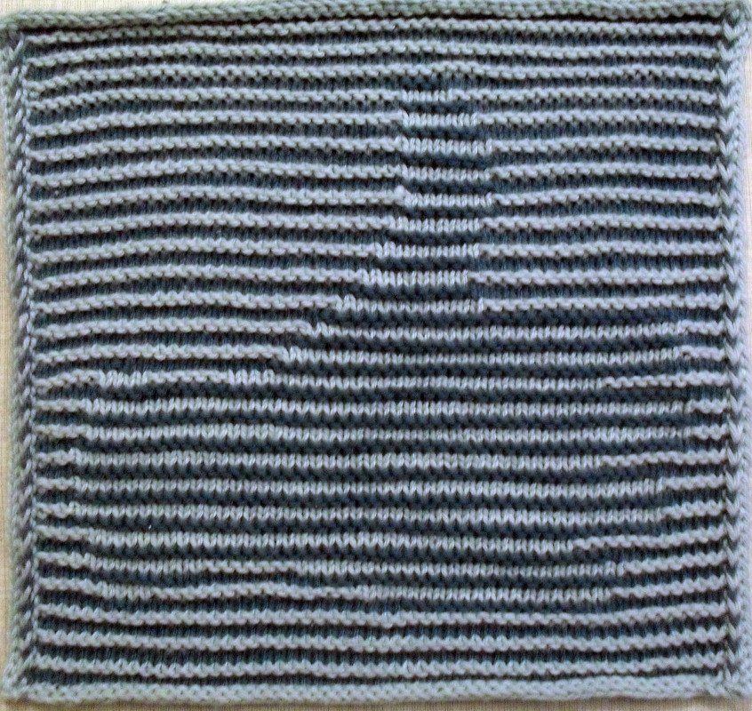 Daumen hoch, Spüli in Schattenstricktechnik - Bild 3