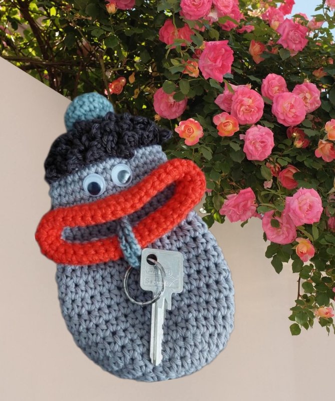 Schlüsseletui / Anhänger Monsterli