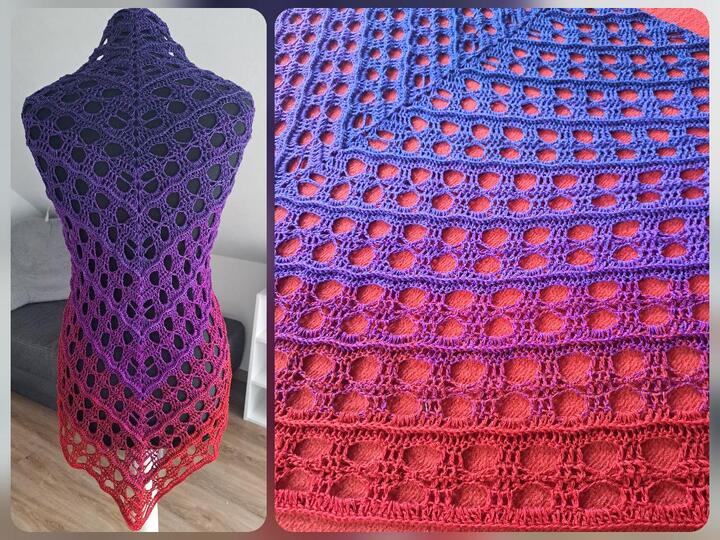 Tuch Hanneliese häkeln