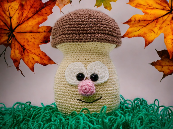 Pilz Familie - Häkelanleitung