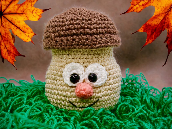 Pilz Familie - Häkelanleitung