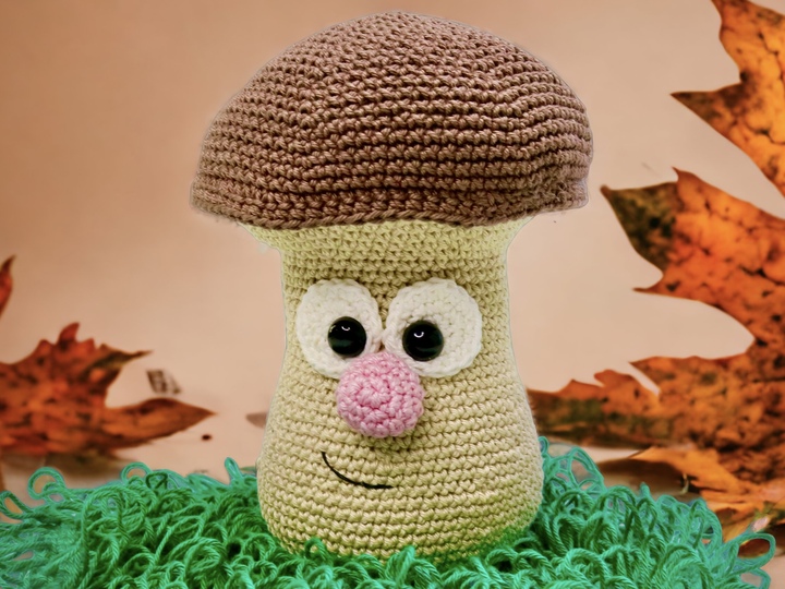 Pilz Familie - Häkelanleitung