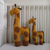 Kuschel-Giraffe,  Giraffe mit Kind aus Frottee