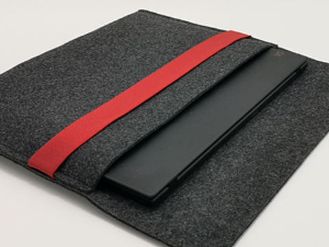 Laptophülle, Laptoptasche aus Filz