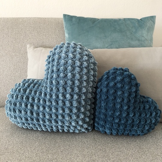 Sparpaket Häkelanleitung Wolken-, Herz- & Schmetterlingskissen