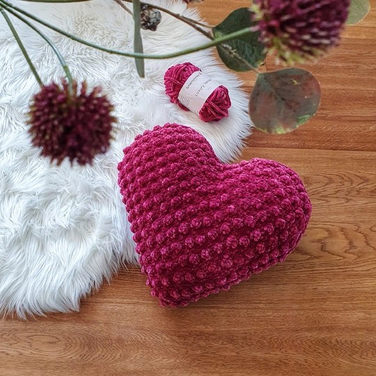 Sparpaket Häkelanleitung Wolken-, Herz- & Schmetterlingskissen