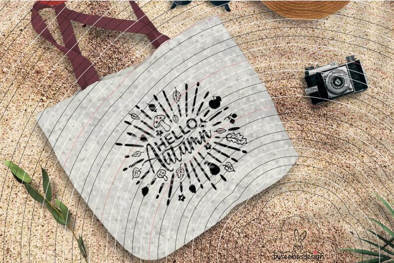 Hello Autumn Plotterdatei SVG DXF