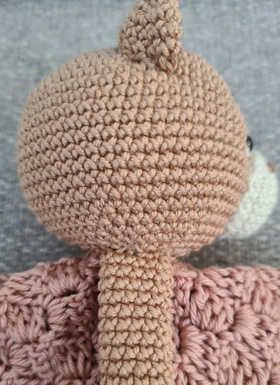 PDF Häkelanleitung Amigurumi Schmusetuch Bär Corner to Corner