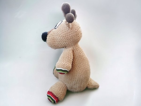 REINDEER cuddly toy