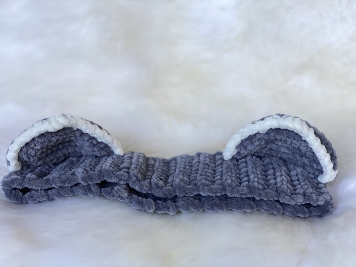 Häkelanleitung - Fuzzy Fun Bands - Kuscheliges Stirnband Koala