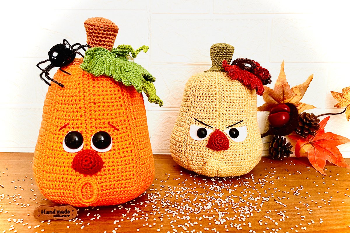 Kürbis Häkelanleitung Amigurumi