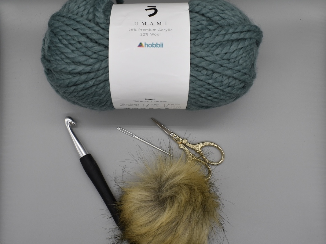 Häkelanleitung für Set aus Schal und Mütze - Bild 4