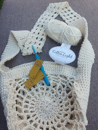 Tasche Thekla - Häkelanleitung für eine Halloween Tasche