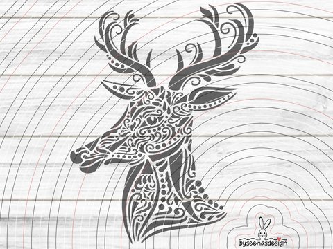 Hirsch Plotterdatei SVG DXF