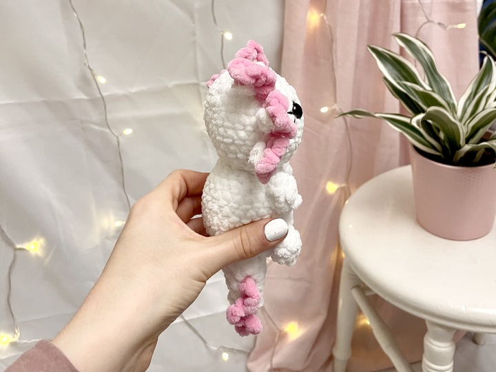 Häkelanleitung Tierbabys Set | Häkelanleitung Axolotl Drache Schwein Hippo