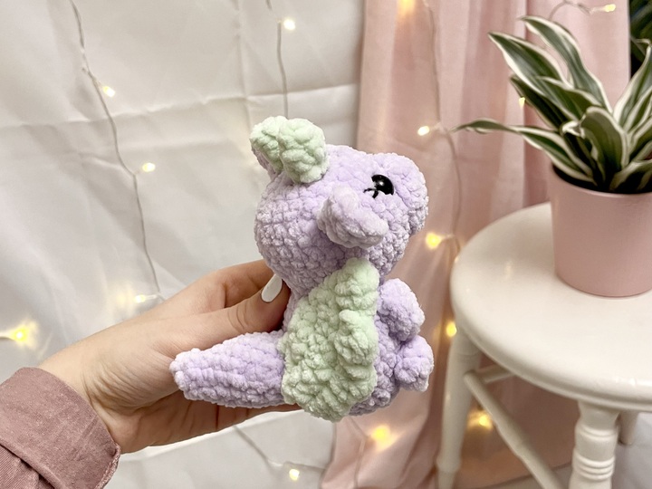 Häkelanleitung Tierbabys Set | Häkelanleitung Axolotl Drache Schwein Hippo