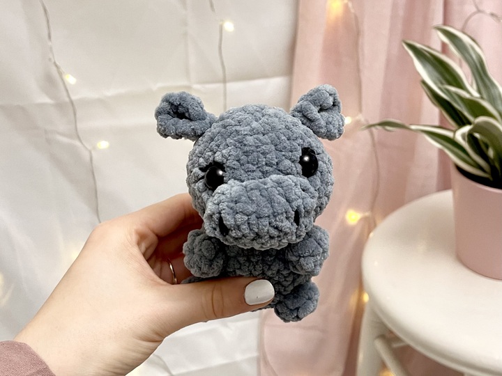 Häkelanleitung Tierbabys Set | Häkelanleitung Axolotl Drache Schwein Hippo