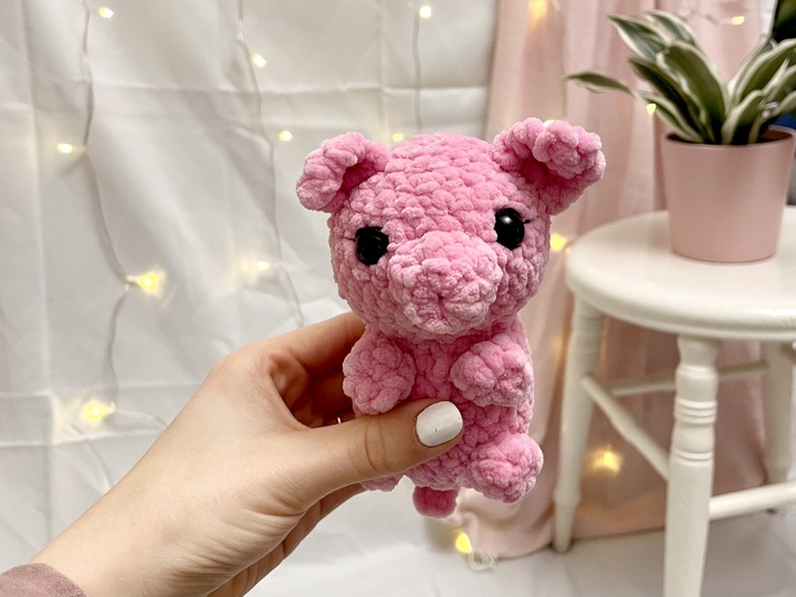 Häkelanleitung Tierbabys Set | Häkelanleitung Axolotl Drache Schwein Hippo