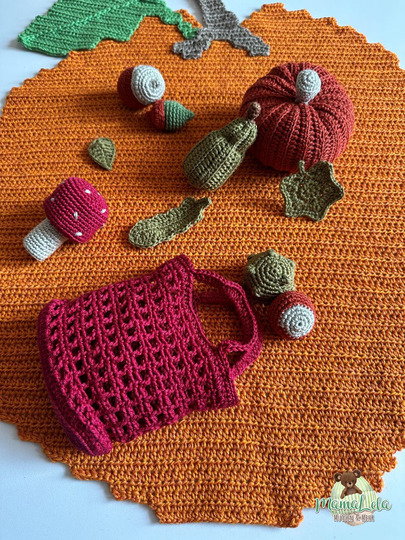 Herbstliche Deko - Häkelanleitung