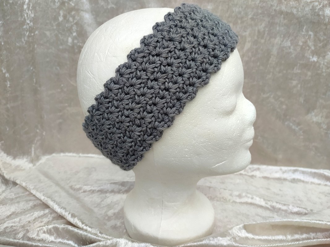 Häkelanleitung Stirnband Winter 2023 - alle Größe möglich