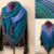 Crochet Pattern Triangular Scarf "Nyx" - individual scarf