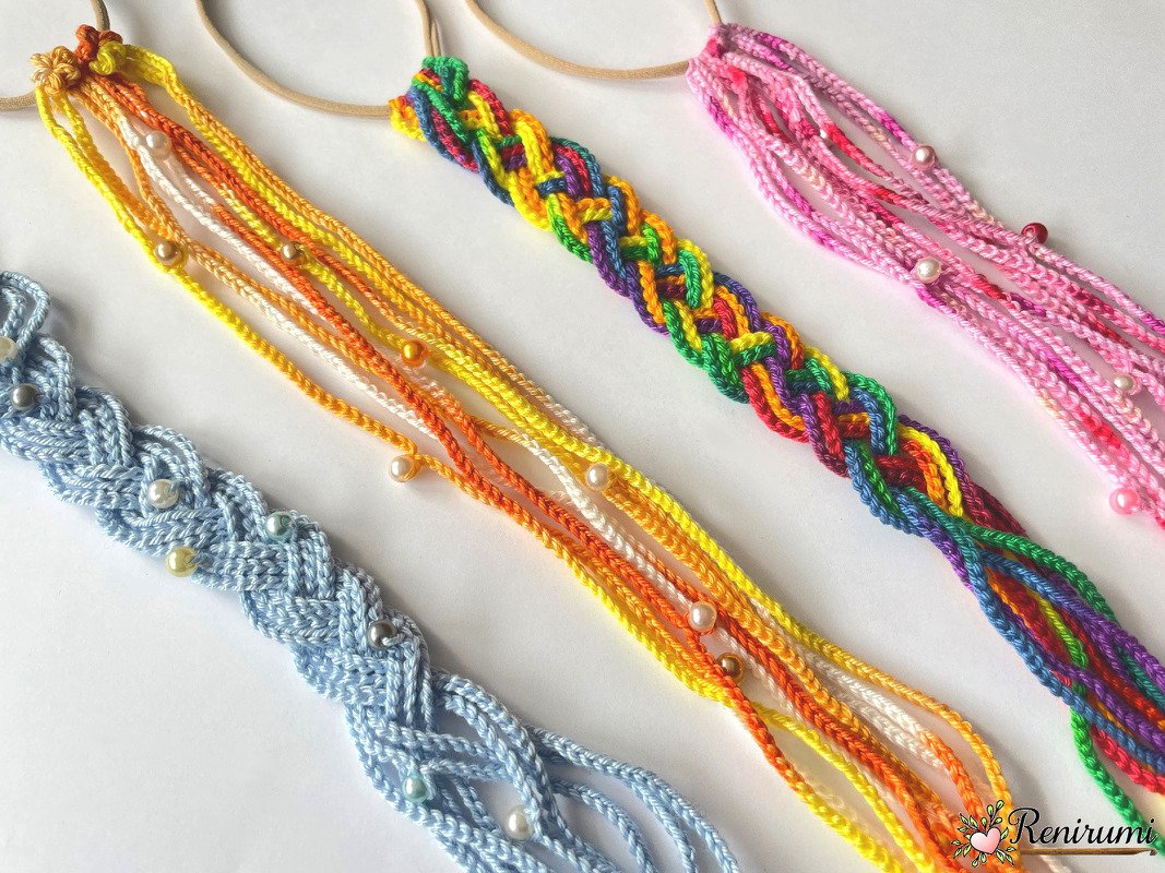 Crochet pattern hair accessories - Image 2