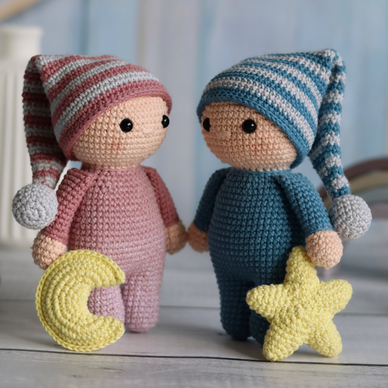 Crochet Pattern Sleeping Dolls "Luna & Luis" - Image 2