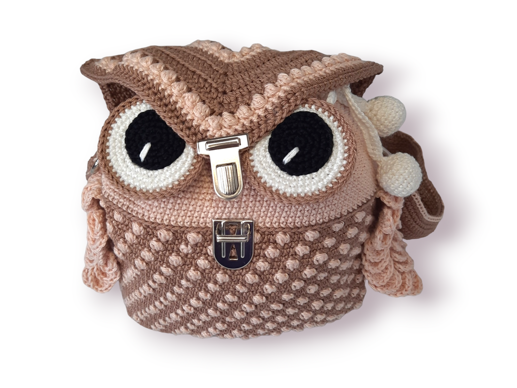 Häkelanleitung Tasche "Kleine Eule" - Bild 8