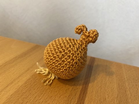 Zwiebel häkeln für Kaufladen, Spielküche oder als Küchen-Deko