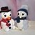 Winterliches Amigurumi-Set: Pinguin Nino und Schneemann Otto als PDF