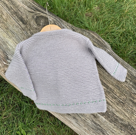 Strickanleitung Kinderjacke Ronny für Jungs und Mädels Größe 68 - 98