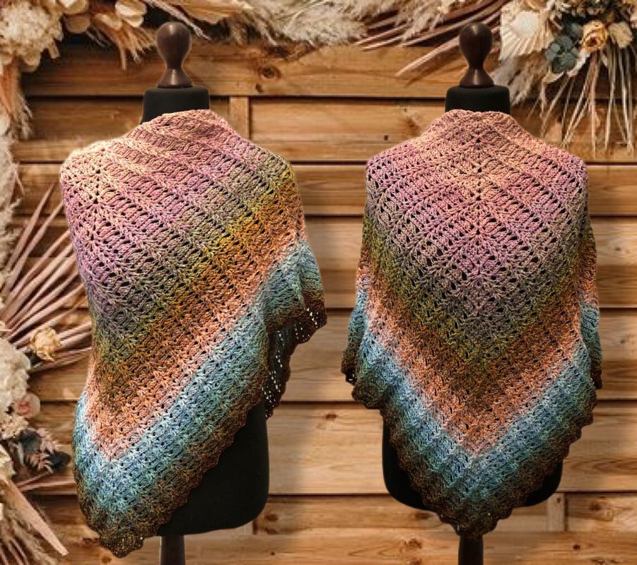 Infinity Wonder - Anleitung für ein Häkeltuch - Bild 4