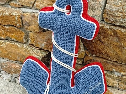 Häkelanleitung "Schiffsanker XXL"