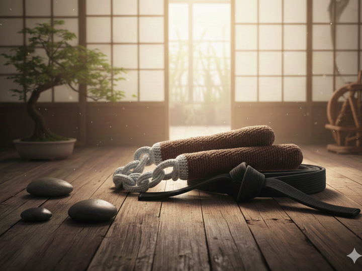 Crochet pattern - Soft nunchucks for little ninja