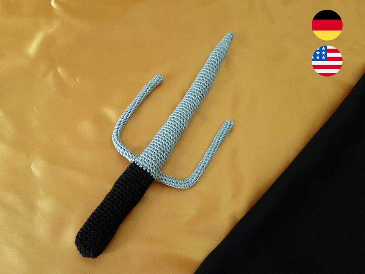 Crochet pattern - Sei fork for little ninja