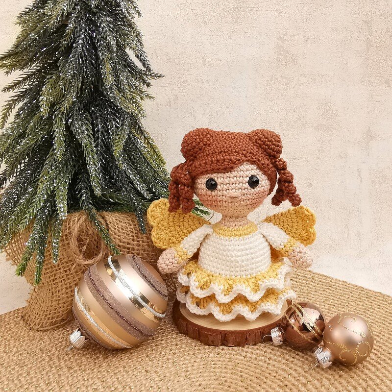 KLEINER ENGEL (beleuchtbar) - Häkelanleitung