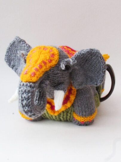 TeaCosyFolk's Elephant Tea Cosy Knitting Pattern