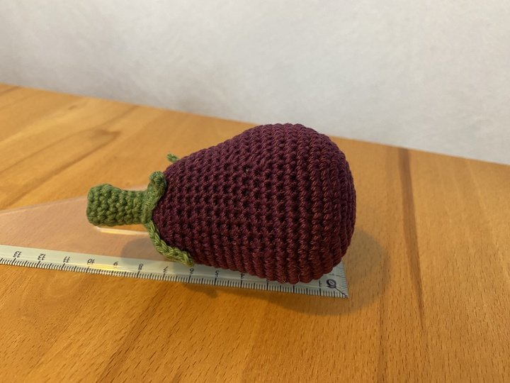 Gemüse häkeln von A wie Aubergine bis Z wie Zwiebel, 12 Sorten in Varianten