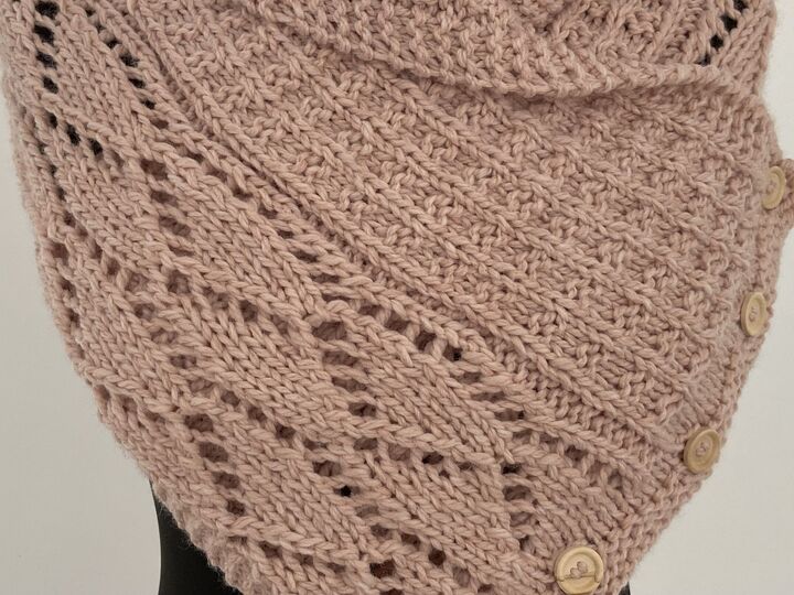 Strickanleitung - Kragenschal "Wanterzäit"