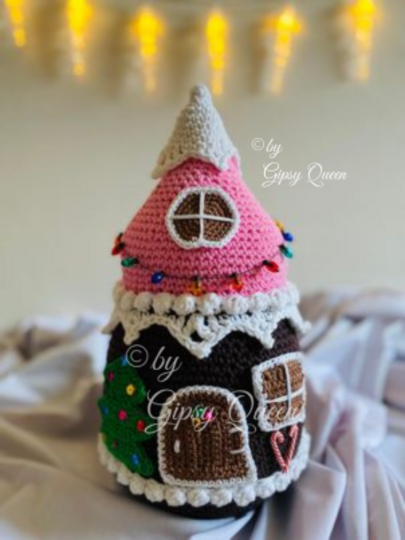 Häkelanleitung Lebkuchenhaus Detaillierte Anleitung für Weihnachten