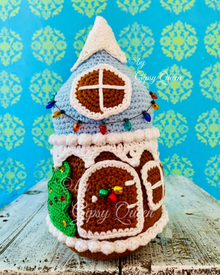 Häkelanleitung Lebkuchenhaus Detaillierte Anleitung für Weihnachten