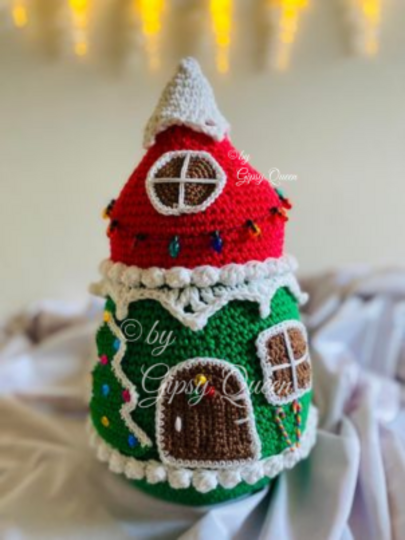 Häkelanleitung Lebkuchenhaus Detaillierte Anleitung für Weihnachten