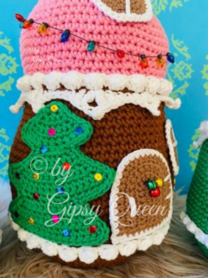 Häkelanleitung Lebkuchenhaus Detaillierte Anleitung für Weihnachten