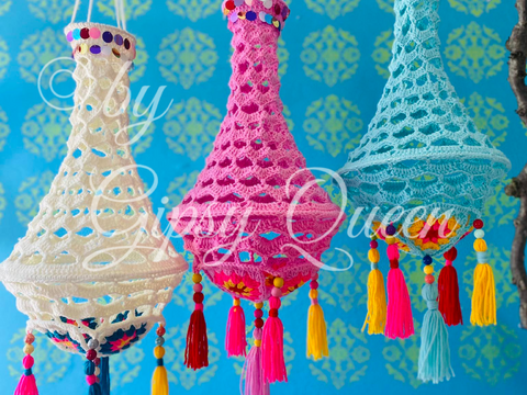 Häkelanleitung Bella Lampe