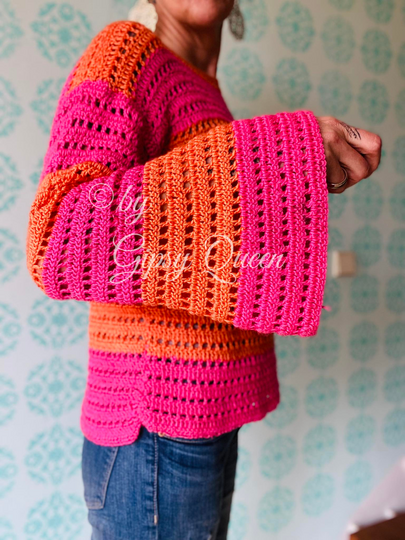 Häkelanleitung Tanja Pullover