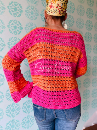 Häkelanleitung Tanja Pullover