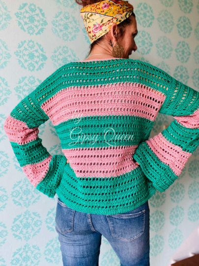 Häkelanleitung Tanja Pullover