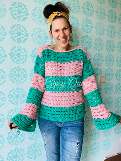 Häkelanleitung Tanja Pullover