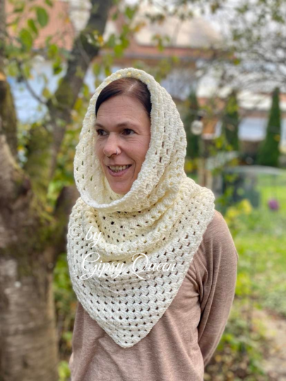 Häkelanleitung Schal