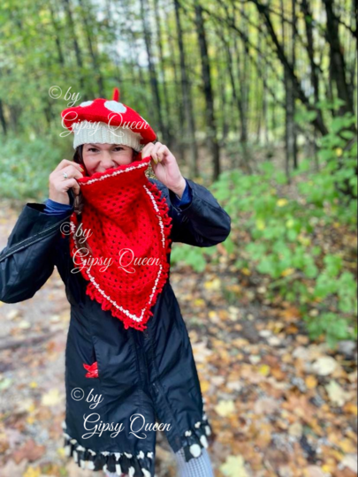 Häkelanleitung Schal & Mütze